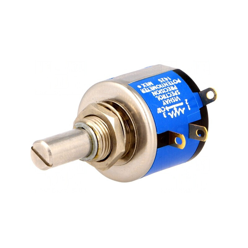 Potențiometru axial multitură 20kΩ 2W 6,35mm 534 | Electronic-mag.ro | Componente Electronice