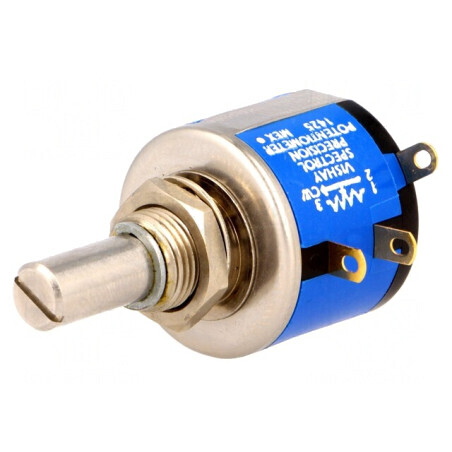 Potențiometru axial multitură 20kΩ 2W 6,35mm 534 | Electronic-mag.ro | Componente Electronice