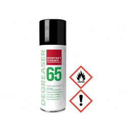 Substanţă de curăţare | DEGREASER65 | 200ml | aerosol | cutie | 11309-003