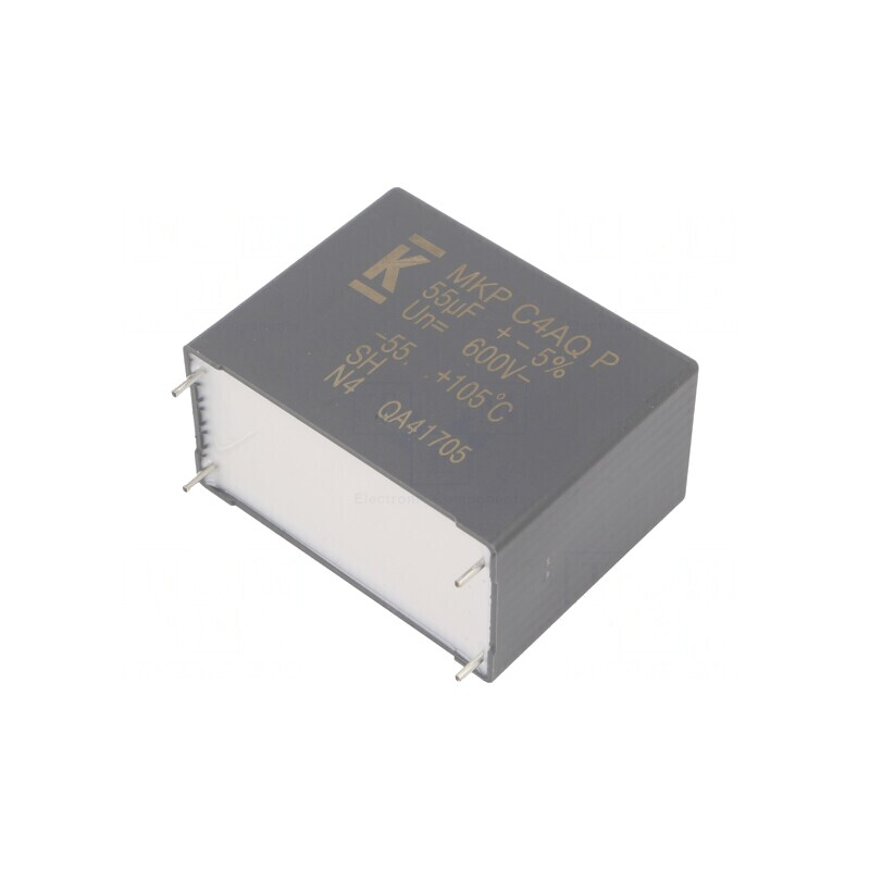 Condensator Polipropilenă DC-Link 55uF THT ±5% | Electronic-mag.ro | Componente Electronice