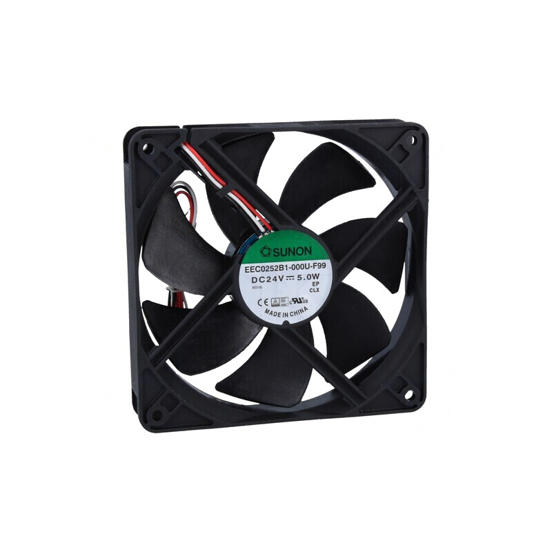 Ventilator DC Axial 24V 120x120mm | Electronic-mag.ro | Componente Electronice