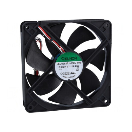 Ventilator DC Axial 24V 120x120mm | Electronic-mag.ro | Componente Electronice