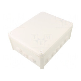 Cutie de Conexiuni IP66 Albă 190x240x95mm | Electronic-mag.ro | Componente Electronice