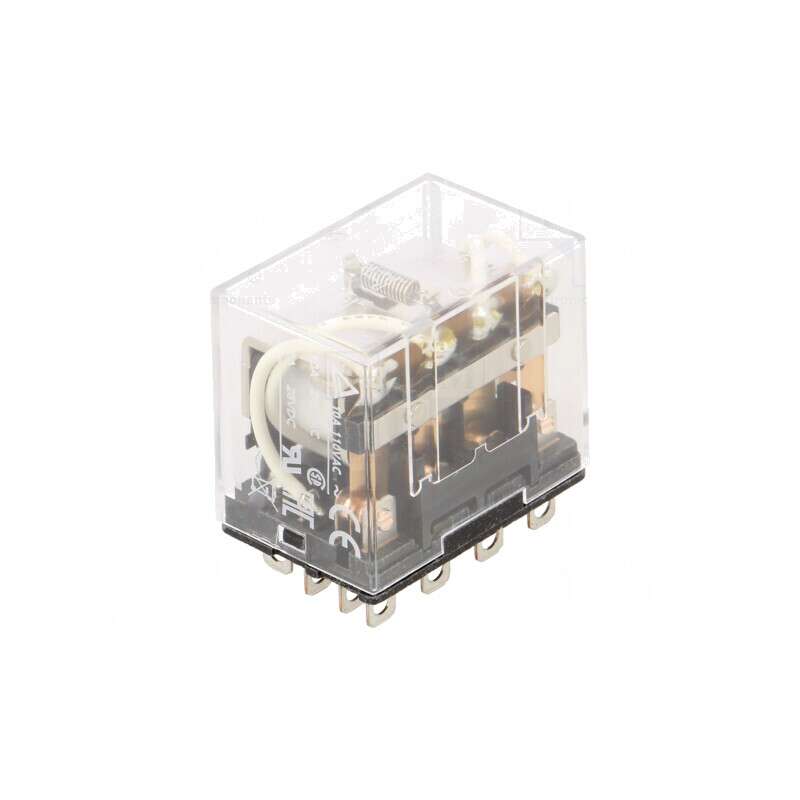 Releu Electromagnetic 4PDT 230VAC 10A | Electronic-mag.ro | Componente Electronice