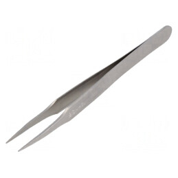 Pensetă Precizie 115mm Vârf Curbat | Electronic-mag.ro | Componente Electronice