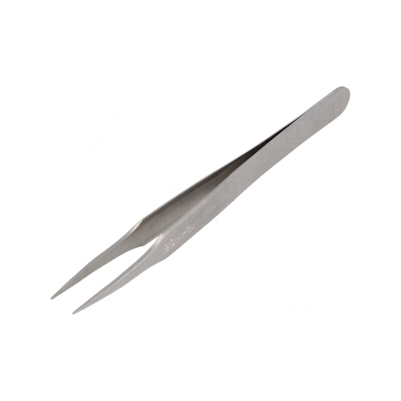 Pensetă Precizie 115mm Vârf Curbat | Electronic-mag.ro | Componente Electronice