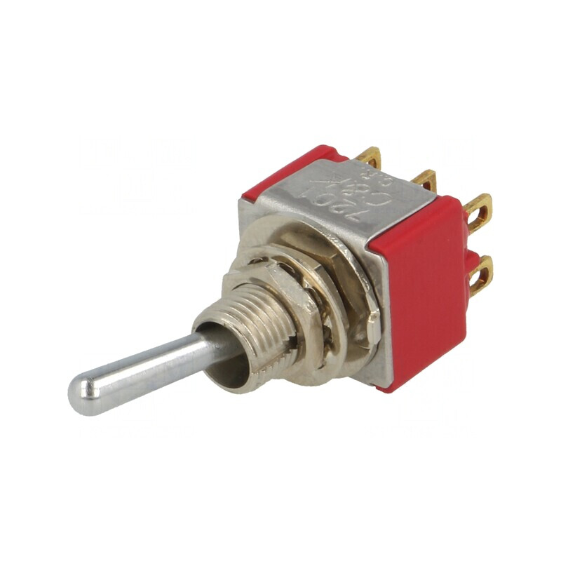 Comutator Basculant DPDT ON-ON 0,02A 20V AC/DC | Electronic-mag.ro | Componente Electronice