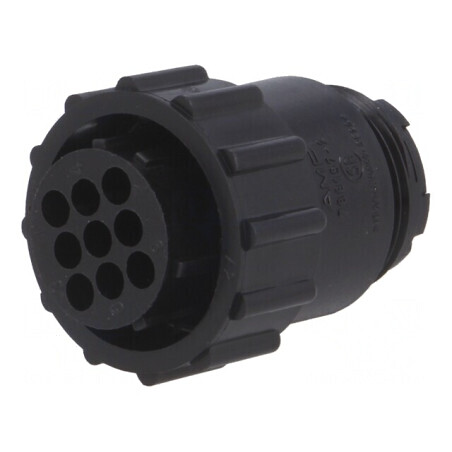 Mufă Mamă 9 PIN Etanșată CPC Series 1 pe Cablu | Electronic-mag.ro | Componente Electronice