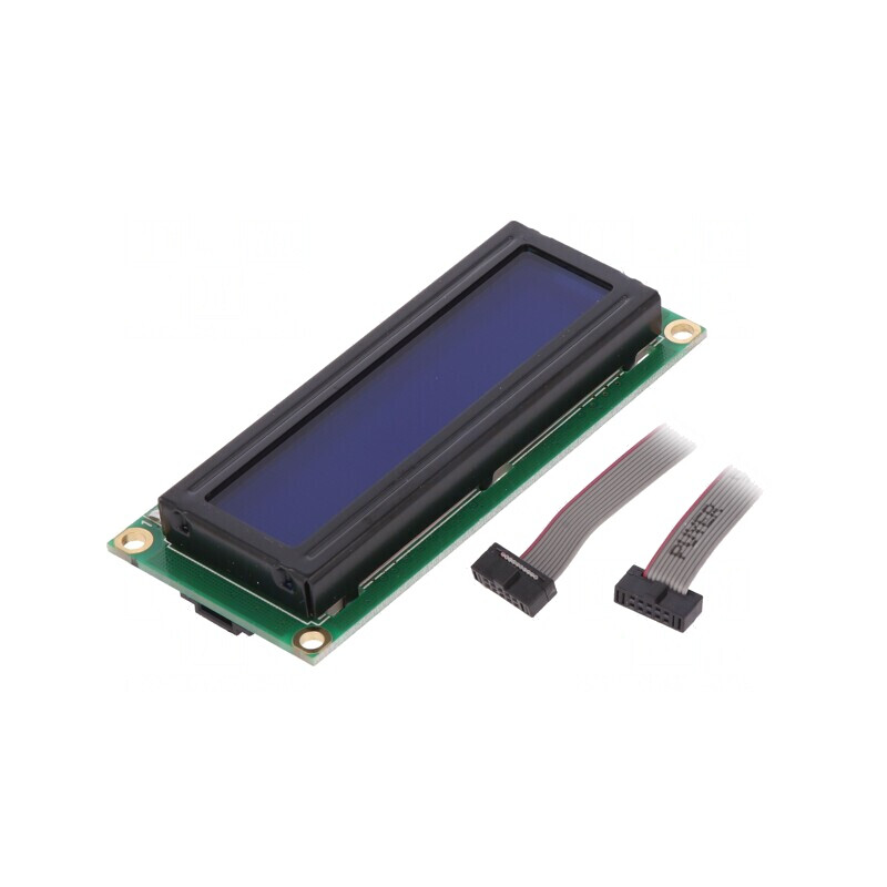 LCD 16x2 Albastru cu Interfață I2C 5VDC 80x36mm | Electronic-mag.ro | Componente Electronice