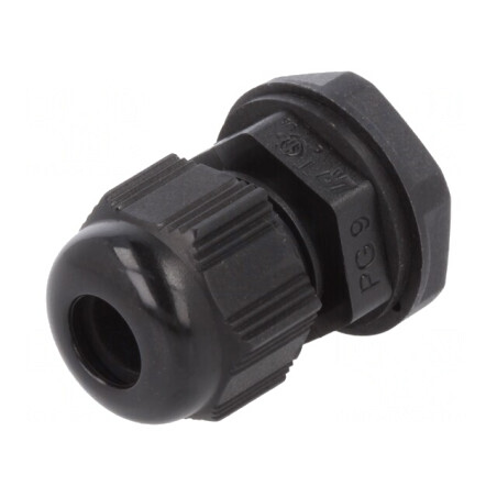 Set 10 Garnituri Etanșare PG9 IP66/IP68 Poliamidă Neagră | Electronic-mag.ro | Componente Electronice