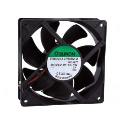 Ventilator axial 24VDC 120x120x38mm 288,82m3/h 51dBA