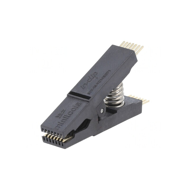 Clips de măsurare aurit negru 5mm SO14/SOIC14/SOJ14 | Electronic-mag.ro | Componente Electronice