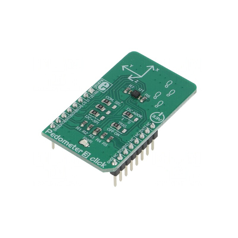 Placă prototip accelerometru KX126-1063 Pedometer 3 Click | Electronic-mag.ro | Componente Electronice