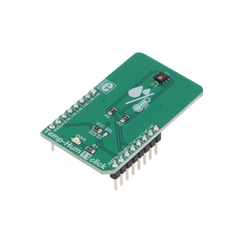 Senzor Umiditate/Temperatură I2C HDC1080 TEMP&HUM 11 Click | Electronic-mag.ro | Componente Electronice Senzor Umiditate/Temperatură I2C HDC1080 TEMP&HUM 11 Click | Electronic-mag.ro | Componente Electronice