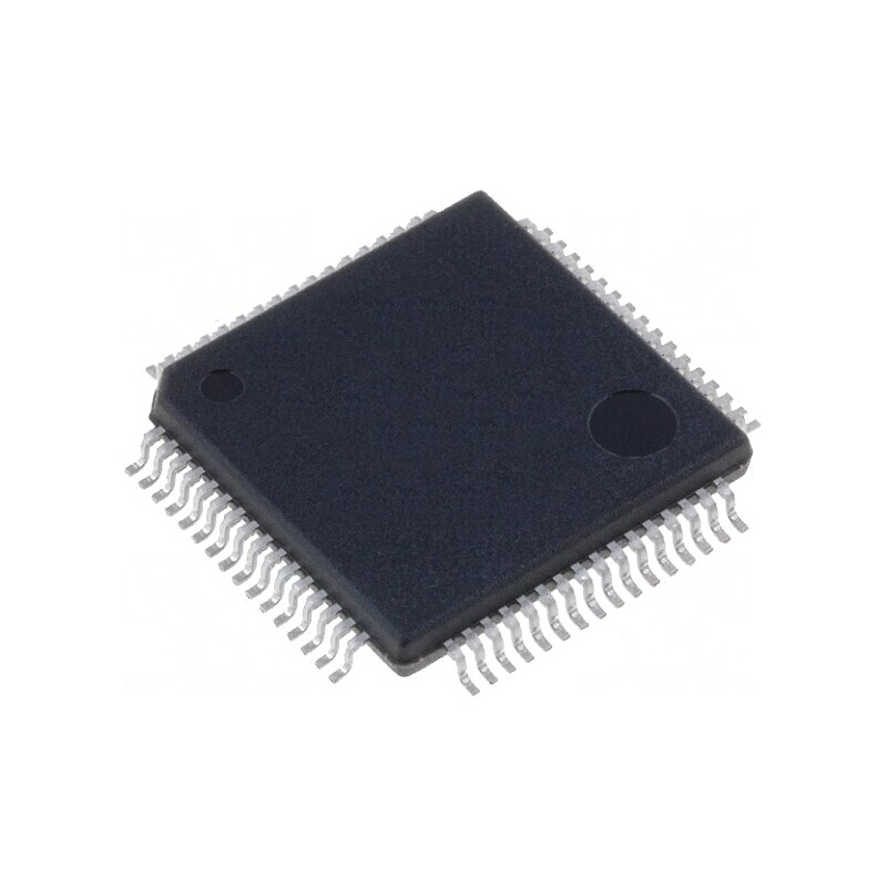 Microcontroler LQFP64 MSP430F149IPM cu JTAG, SPI și UART