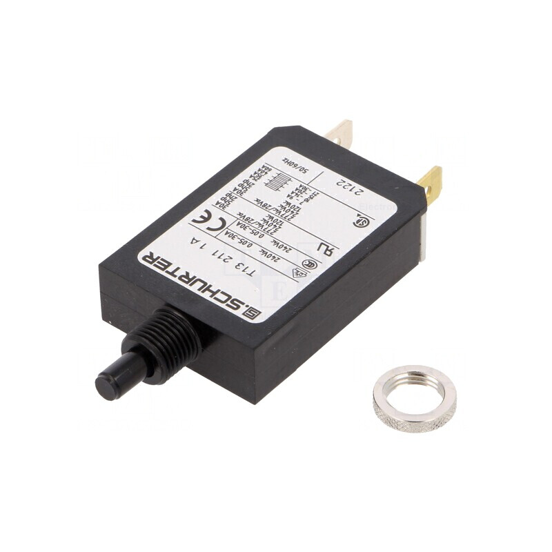 Întrerupător de supracurent 1A SPST 240VAC 28VDC | Electronic-mag.ro | Componente Electronice