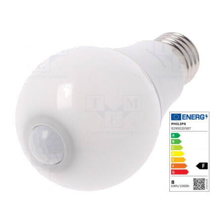 Lampă LED E27 8W 2700K Alb Cald | Electronic-mag.ro | Componente Electronice