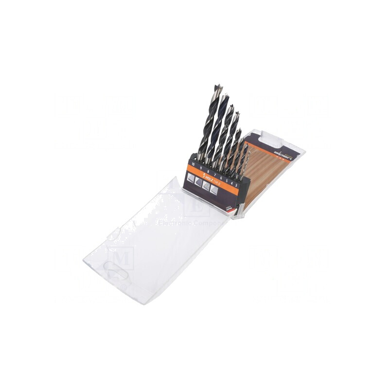Set Burghie Lemn și Oțel Profi Holz 8 Bucăți | Electronic-mag.ro | Componente Electronice Set Burghie Lemn și Oțel Profi Holz 8 Bucăți | Electronic-mag.ro | Componente Electronice
