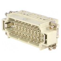 Conector HDC tată 27 pini 10A 400V | Electronic-mag.ro | Componente Electronice