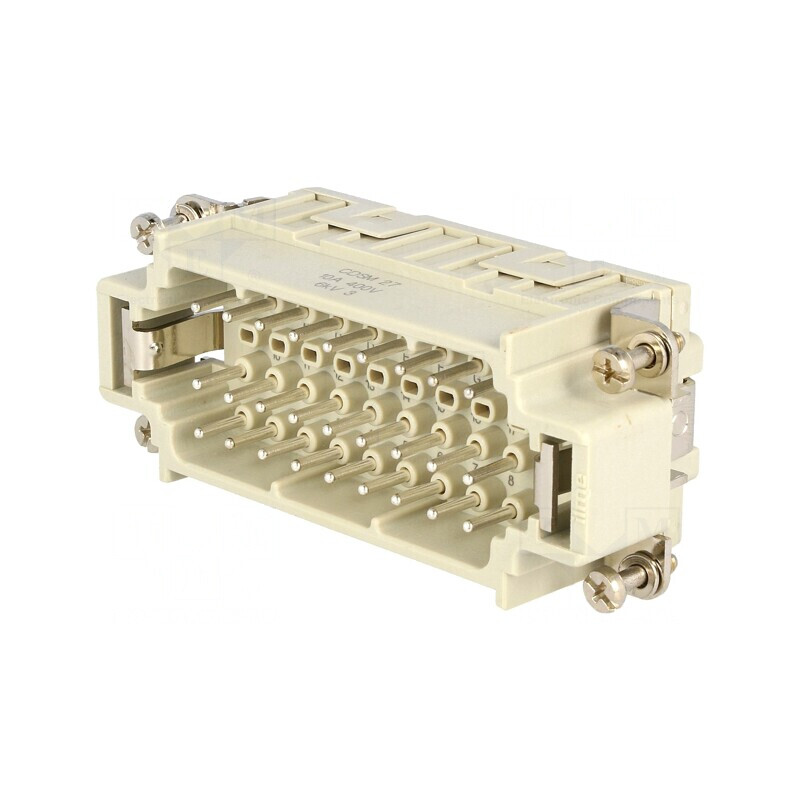 Conector HDC tată 27 pini 10A 400V | Electronic-mag.ro | Componente Electronice