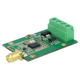 Modul: RF | emiţător-receptor FM | FSK | 433,92MHz | RS485 | 2,4÷3,6VDC | HM-TRP-RS485-433