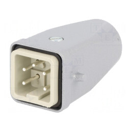 Conector HDC Mufă Tată EPIC KIT 5 4 PE H-A 3 M20 | Electronic-mag.ro | Componente Electronice