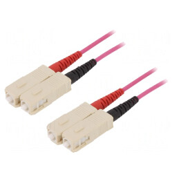 Patch Cord Fibră OM4 SC/UPC 2m LSZH | Electronic-mag.ro | Componente Electronice