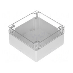 Carcasă Universală Policarbonat IP65 160x160x90mm | Electronic-mag.ro | Componente Electronice