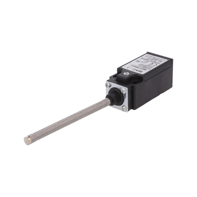 Limitator cursă arc 117mm NO NC 10A | Electronic-mag.ro | Componente Electronice