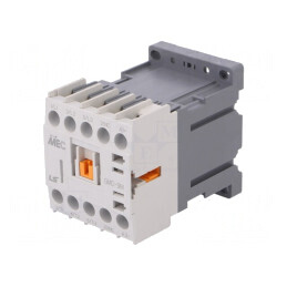 Contactor 3P NO 9A 24VDC IP20 | Electronic-mag.ro | Componente Electronice