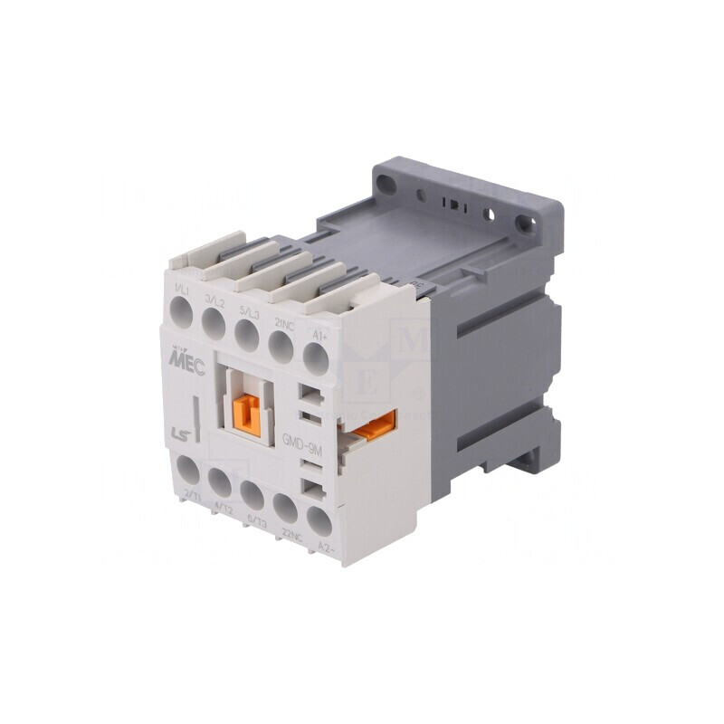 Contactor 3P NO 9A 24VDC IP20 | Electronic-mag.ro | Componente Electronice