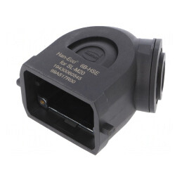 Carcasă pentru Conectori HDC Han-Eco B 6B M20 | Electronic-mag.ro | Componente Electronice