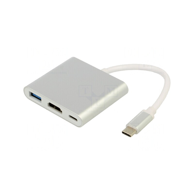 Adaptor USB 3.0/3.1 Alb 0,1m 5Gbps 60W | Electronic-mag.ro | Componente Electronice Adaptor USB 3.0/3.1 Alb 0,1m 5Gbps 60W | Electronic-mag.ro | Componente Electronice