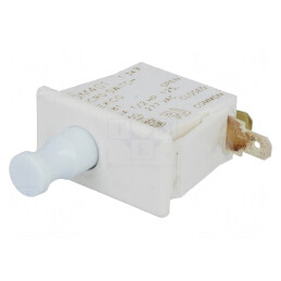 Comutator Ușă Alb SPDT 10A 250VAC Pe Panou | Electronic-mag.ro | Componente Electronice