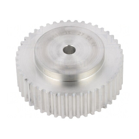 Roată de curea T5 aluminiu 16mm 69,2mm 27T | Electronic-mag.ro | Componente Electronice