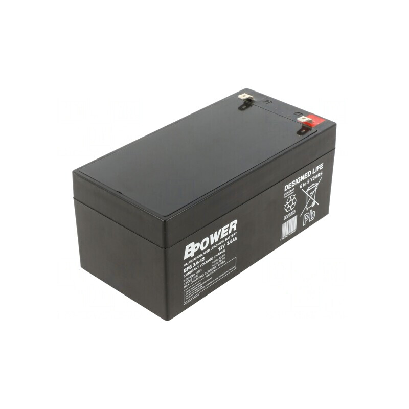 Baterie Plumb-Acid 12V 3.6Ah AGM 134x67x67mm | Electronic-mag.ro | Componente Electronice