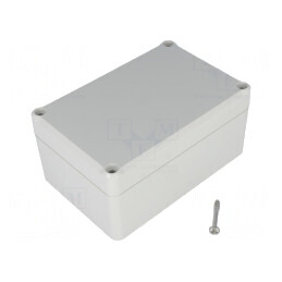 Carcasă Universală ABS Gri 80x120x57mm | Electronic-mag.ro | Componente Electronice