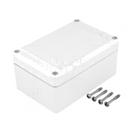 Carcasă universală ABS gri 80x120x57mm EUROMAS II | Electronic-mag.ro | Componente Electronice