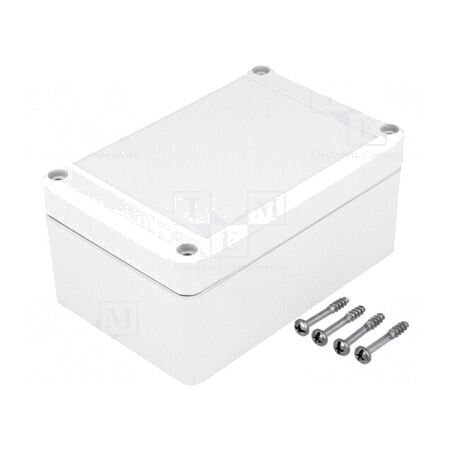 Carcasă universală ABS gri 80x120x57mm EUROMAS II | Electronic-mag.ro | Componente Electronice