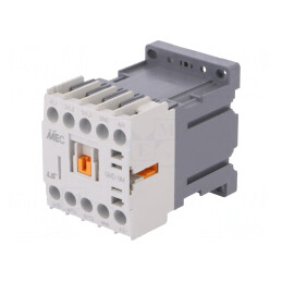Contactor 3P NO 24VDC 9A IP20 | Electronic-mag.ro | Componente Electronice