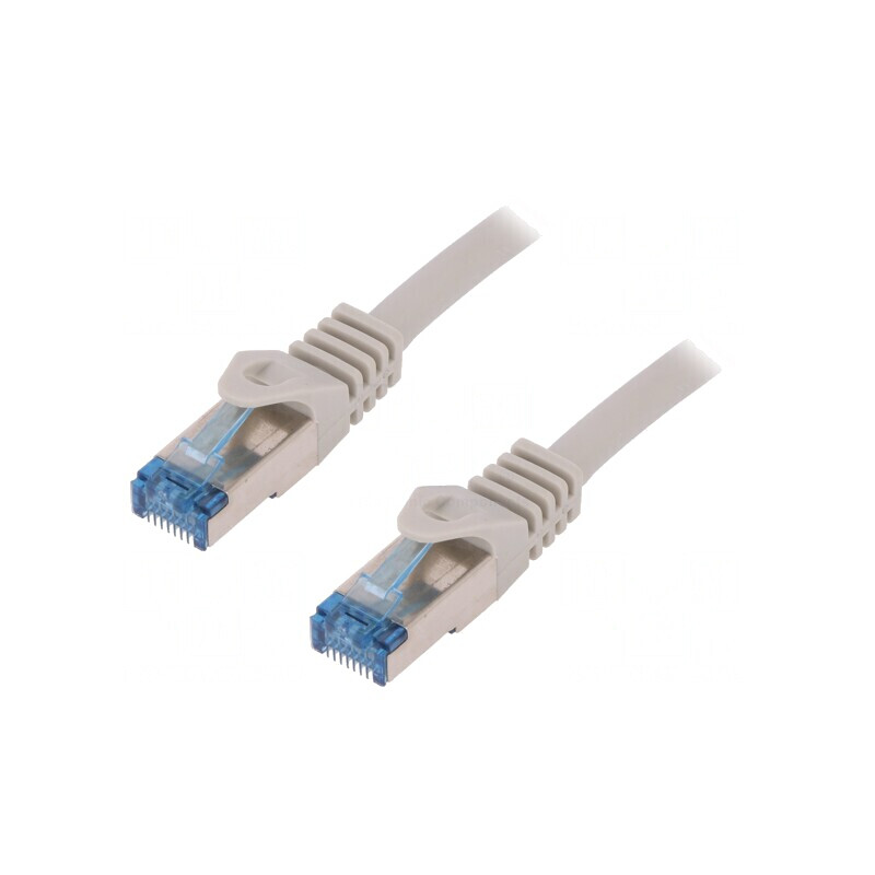 Patch Cord S/FTP Cat 6a Cu LSZH Gri 15m 26AWG | Electronic-mag.ro | Componente Electronice Patch Cord S/FTP Cat 6a Cu LSZH Gri 15m 26AWG | Electronic-mag.ro | Componente Electronice