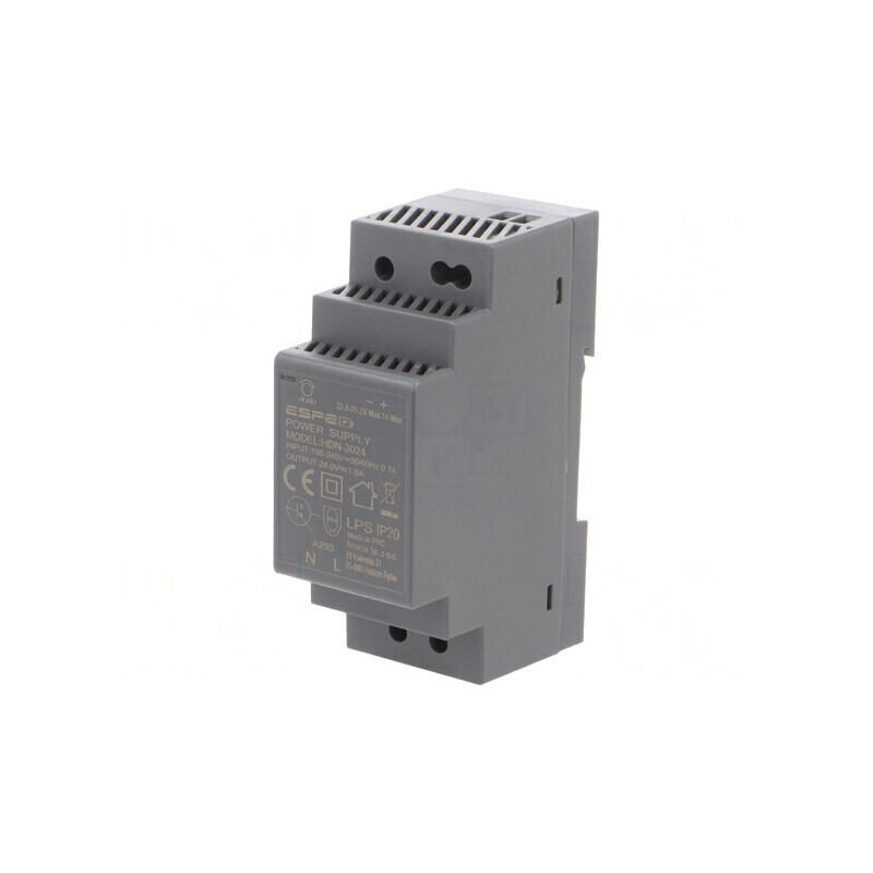 Alimentator pulsatoriu pentru șină DIN 24V 1A 24W | Electronic-mag.ro | Componente Electronice