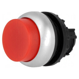 Comutator cu acționare prin apăsare 22mm roșu IP67 | Electronic-mag.ro | Componente Electronice