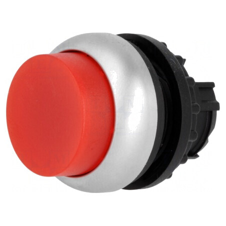 Comutator cu acționare prin apăsare 22mm roșu IP67 | Electronic-mag.ro | Componente Electronice
