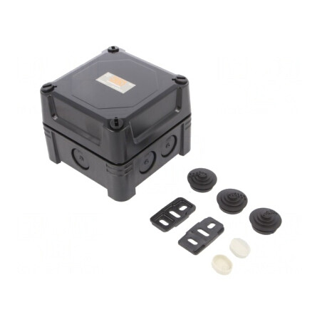 Cutie de Conexiuni Policarbonat 95x95x72mm | Electronic-mag.ro | Componente Electronice