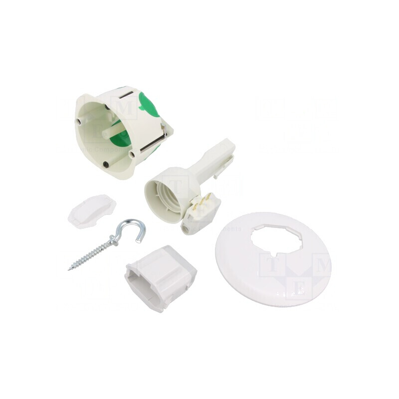 Carcasă doză electrică 71mm IP40 pentru o priză IMT35023 | Electronic-mag.ro | Componente Electronice