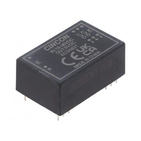 Convertor DC/DC 3W 18-36V la 5V 600mA DIP24 | Electronic-mag.ro | Componente Electronice