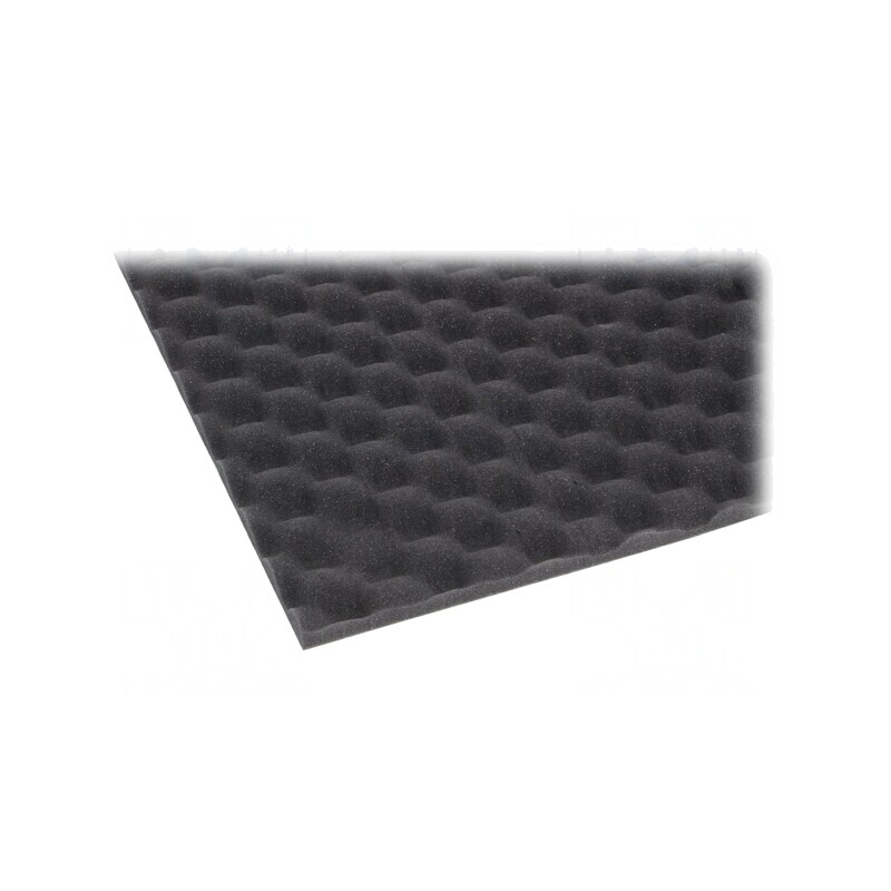 Burete Fonoabsorbant Autoadeziv 1000x500x12mm Perforat | Electronic-mag.ro | Componente Electronice