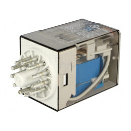 Releu Electromagnetic 3PDT 24VDC 10A | Electronic-mag.ro | Componente Electronice