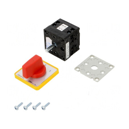 Comutator cu Came 2 Poziții 10A pentru Încastrare 3 Poli | Electronic-mag.ro | Componente Electronice